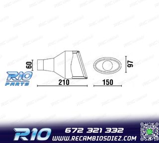 COLA ESCAPE DCH UNIVERSAL LOOK CUPRA 3 OVALADA