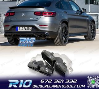 COLAS DE ESCAPE MERCEDES GLC W253 X253 C253 15-22 LOOK GLC63