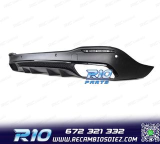 DIFUSOR MERCEDES GLE W167 AMG 19- LOOK AMG GLE63 NEGRO