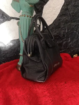 Bolso Piel Adolfo Dominguez Negro