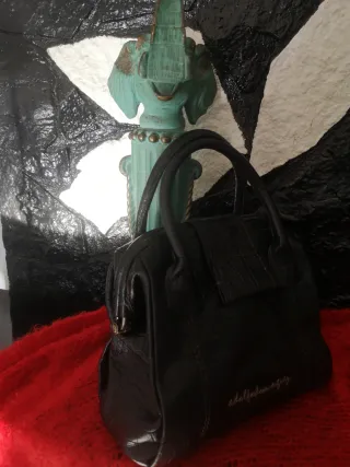 Bolso Piel Adolfo Dominguez Negro