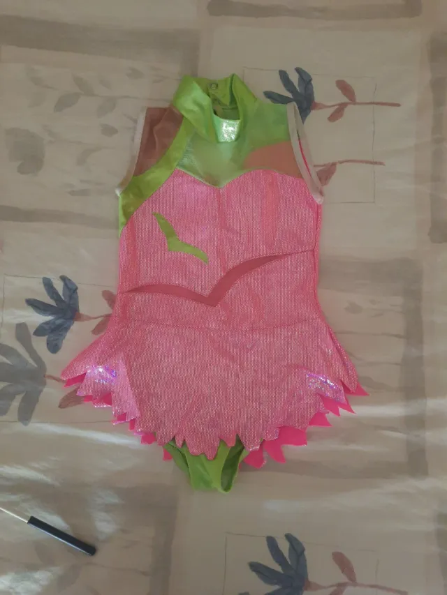 Maillot Gimnasia Brillo 6-8 años