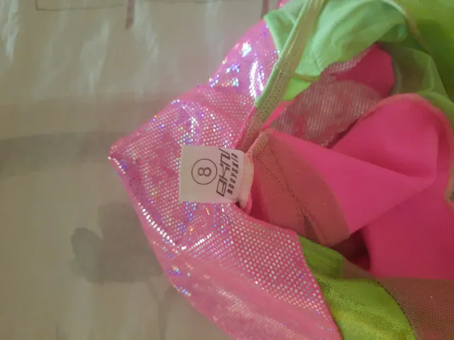 Maillot Gimnasia Brillo 6-8 años