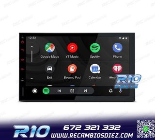 RADIO GPS ANDROID 14 2DIN 7" MULTIMEDIA GPS HD 3 USB SD