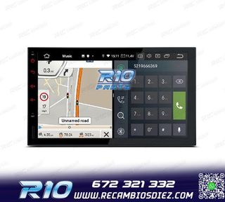 RADIO GPS ANDROID 14 2DIN 7" MULTIMEDIA GPS HD 3 USB SD