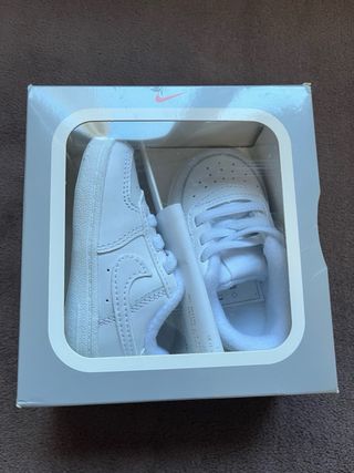 Zapatos Bebe Nike Blancos