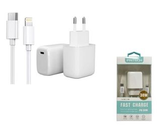 Cargador Rápido 30W Tipo C - iPhone