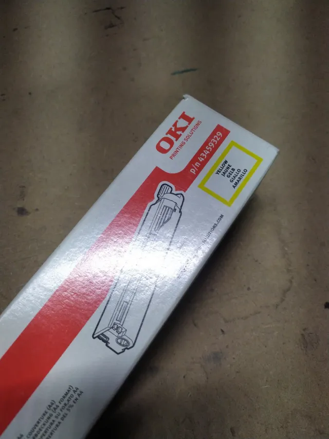Tóner OKI 43459329 Amarelo
