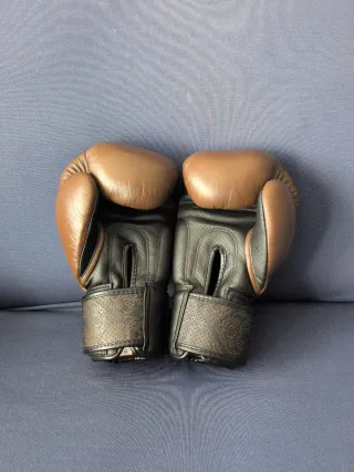 Guantes Boxeo Venum Marrón 14oz
