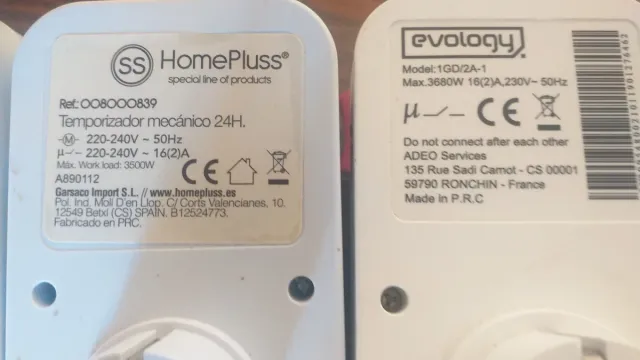 5 Temporizadores Mecânicos 24h