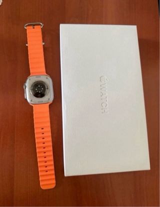 Apple Watch Ultra 2 Naranja/Plata titanio