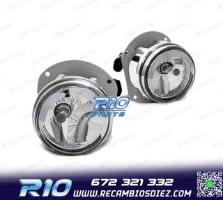 FAROS ANTINIEBLA PARA MERCEDES W204 07-10 CRYSTAL AMG