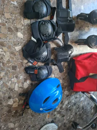 Patines en línea Talla 36-38 + Accesorios