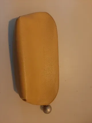 Cartera de piel de Salvador Bachiller camel