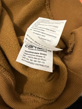 Sudadera Carhartt tricolor