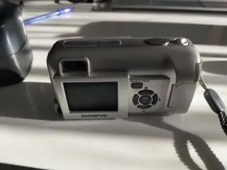 Cámara Olympus C-350 Zoom Plata