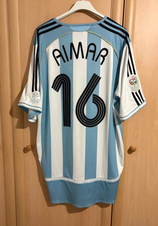 Camiseta Argentina 2006 Aimar ORIGINAL