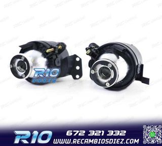 FAROS ANTINIEBLAS CON LUPA PARAGOLPES BMW TIPO M