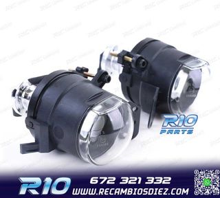 FAROS ANTINIEBLAS CON LUPA PARAGOLPES BMW TIPO M