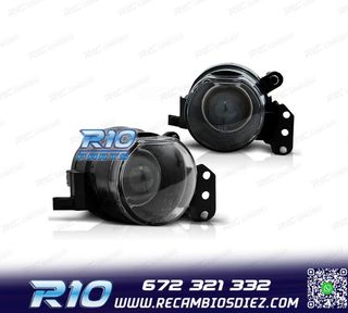 FAROS ANTINIEBLAS CON LUPA PARAGOLPES BMW TIPO M