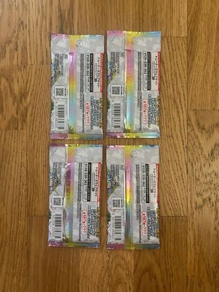 4 Pacchetti Pokemon - Terastal Phase EX