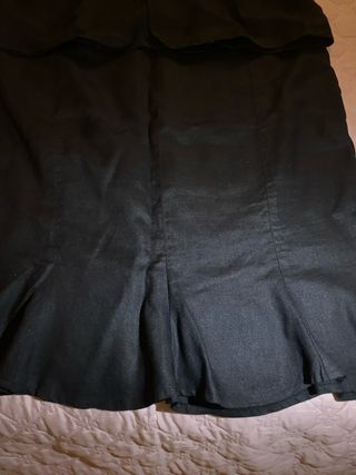 Completo OVS in puro lino nero taglia XL