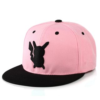 Gorra Pikachu Rosa y Negra - Pokemon