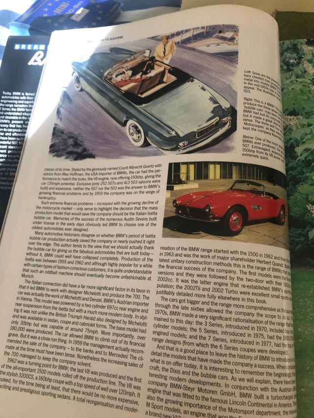 Libro BMW Dream Machines Nigel Fryatt Inglés