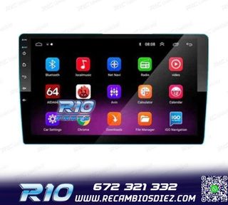 RADIO 9" GPS ANDROID 13 QUAD CORE 64GB ROM