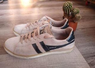 Scarpe Gola beige e nere