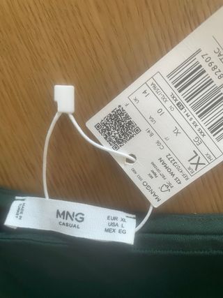 Camiseta Mango asimétrica