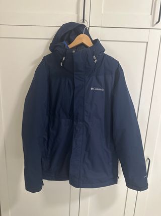 Chaqueta 2 en 1 Columbia Omni-Tech Azul.