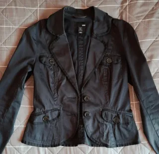 Blazer H&M nero taglia Eur 38