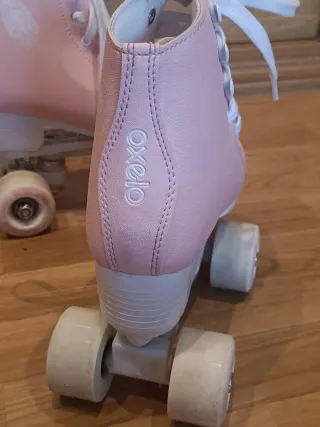 Patines Oxelo rosas talla 36