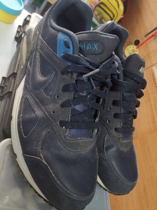 Nike Air Max Zapatillas Negras y Azules