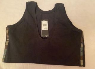 Top Adidas Negro Camuflaje