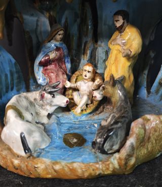 Presepe in ceramica – Firmato A.C.A. Amalfi