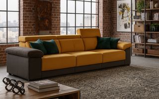 Sofá Leonor 3 plazas deslizantes