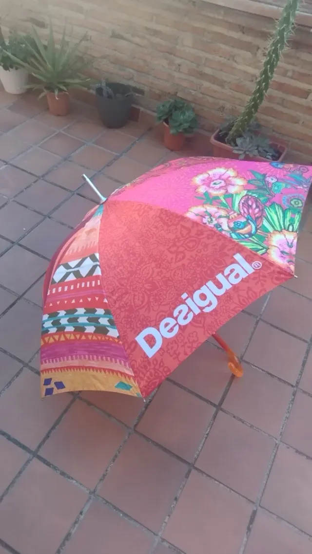 Paraguas Desigual Grande Multicolor