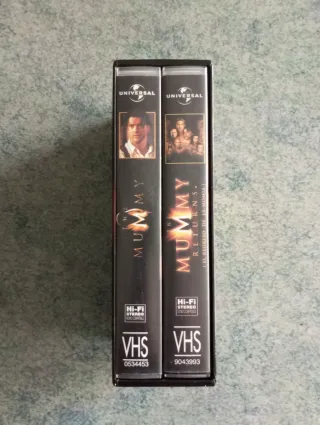 La Momia y La Momia Returns VHS