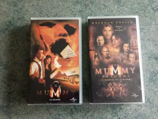La Momia y La Momia Returns VHS
