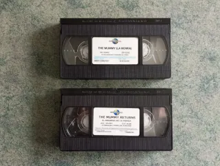 La Momia y La Momia Returns VHS