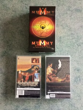 La Momia y La Momia Returns VHS