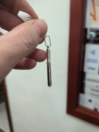 Cruz Grande Palo Ancho Plata