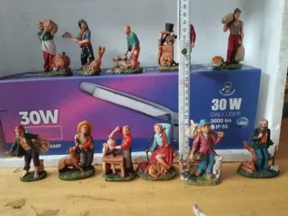 Pastori presepe vintage 10 euro al pezzo.