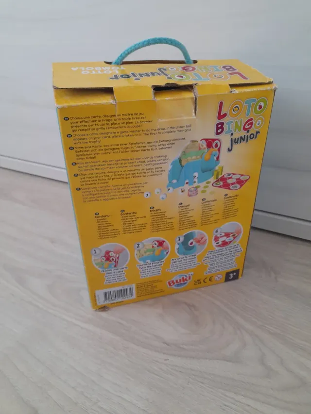 Bingo Junior Buki Juego Educativo 3+