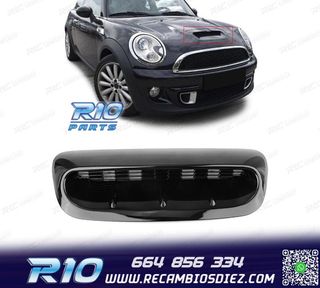ENTRADA DE AIRE MINI COOPER R56 R57 S 06-10 NEGRO BRILLO