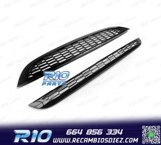 PARRILLA MINI COOPER 01-06 LOOK S NEGRO BRILLO