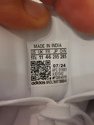 Adidas Stan Smith Bianche Gomma Marrone