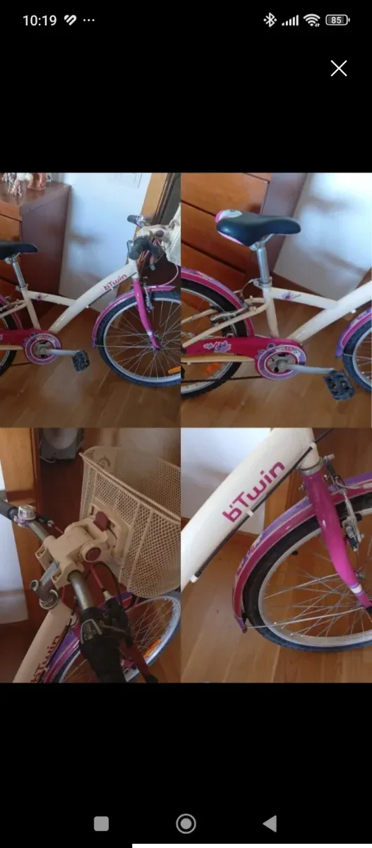 Bicicleta Btwin mediana